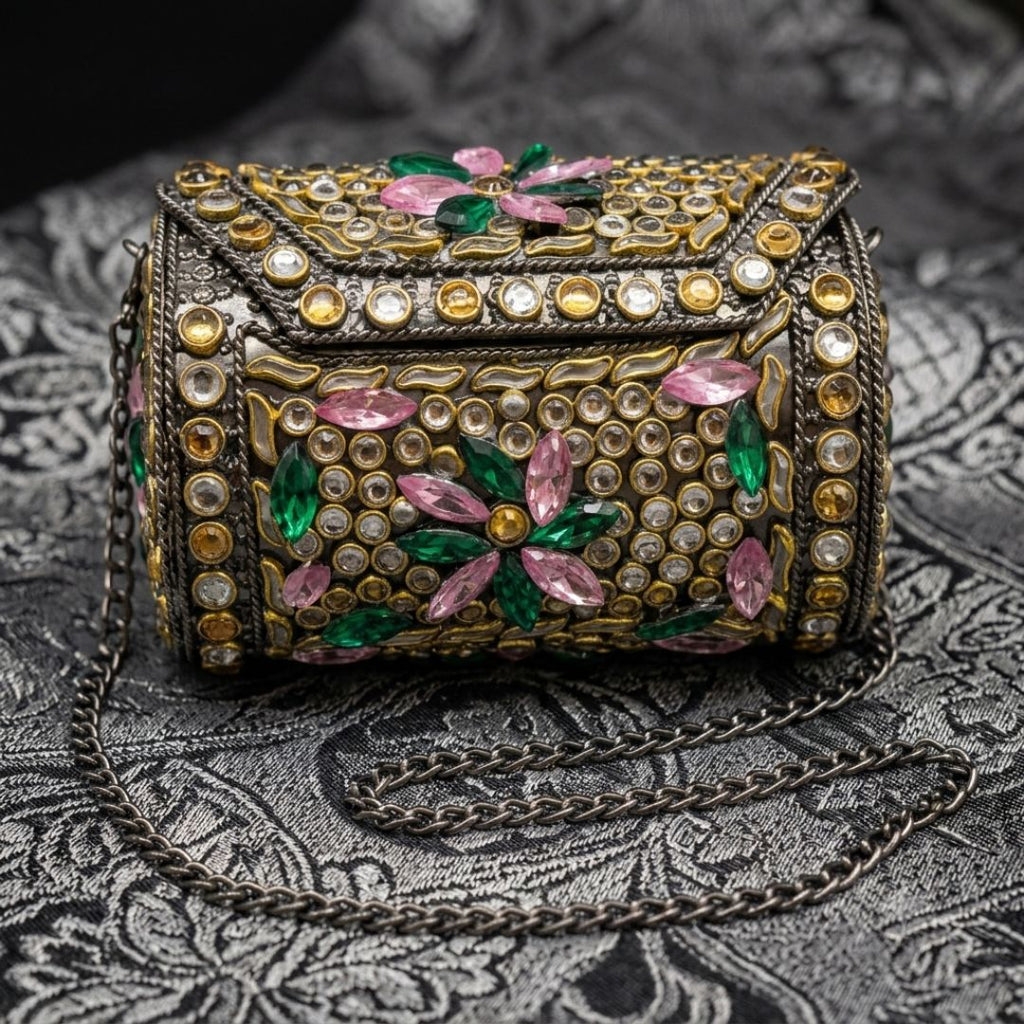 Kundan Mini Clucth - 35