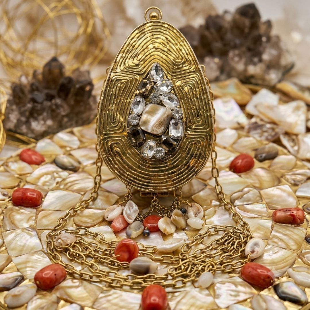 Kundan Mini Clucth - 22