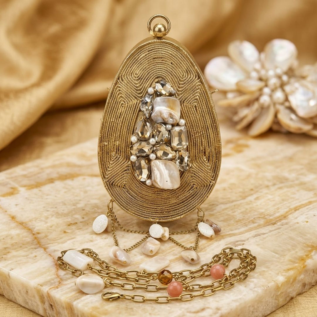 Kundan Mini Clucth - 21