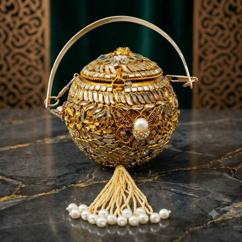 Kundan Mini Clucth - 59