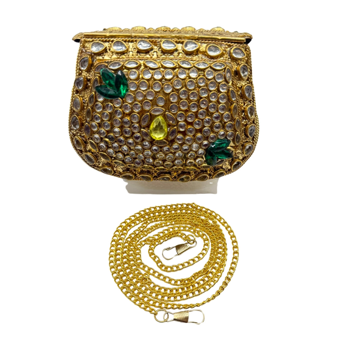 Kundan Mini Clucth - 27