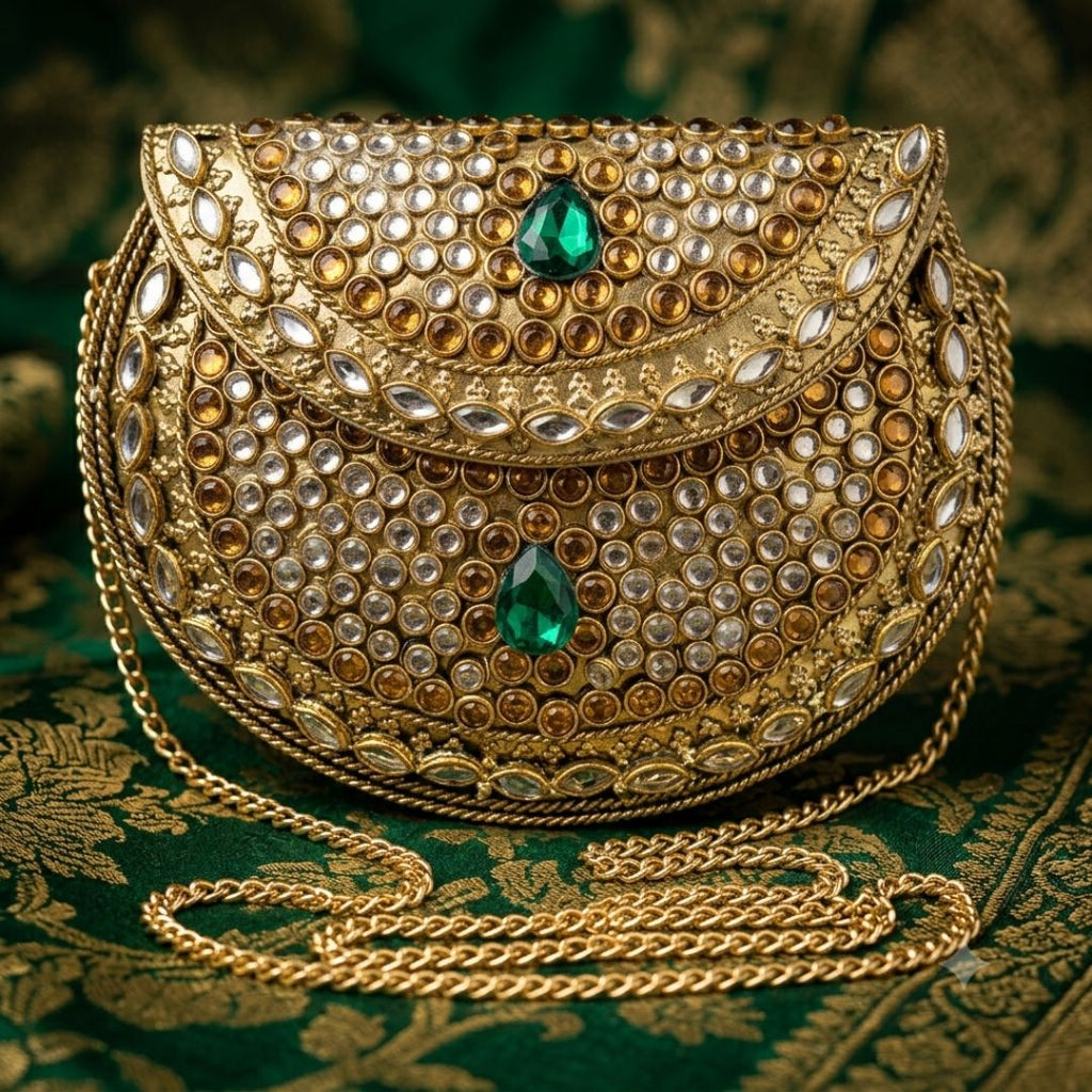 Kundan Mini Clucth - 45