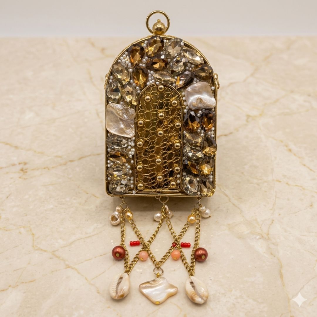 Kundan Mini Clucth - 5