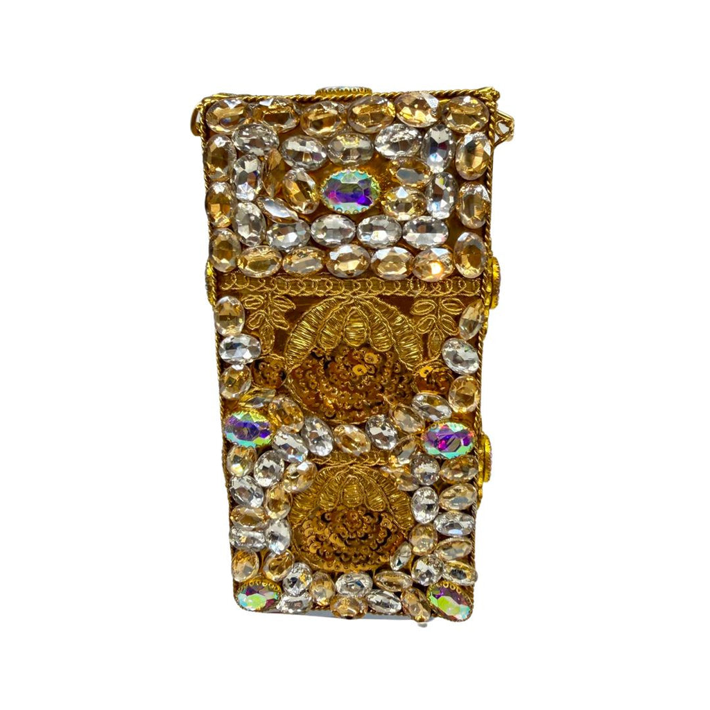 Kundan Pearl Clutch - 1