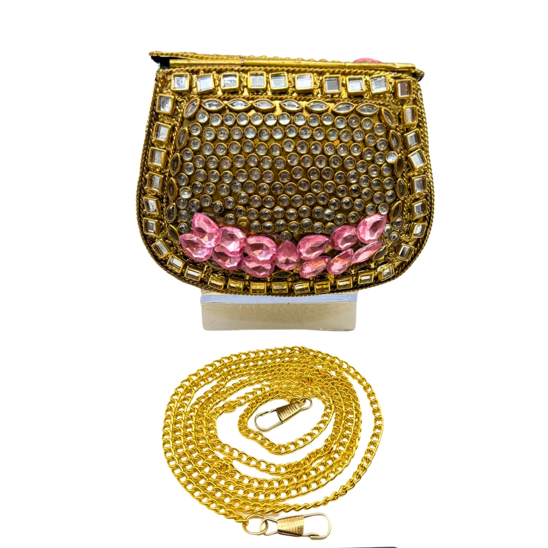 Kundan Mini Clucth - 30