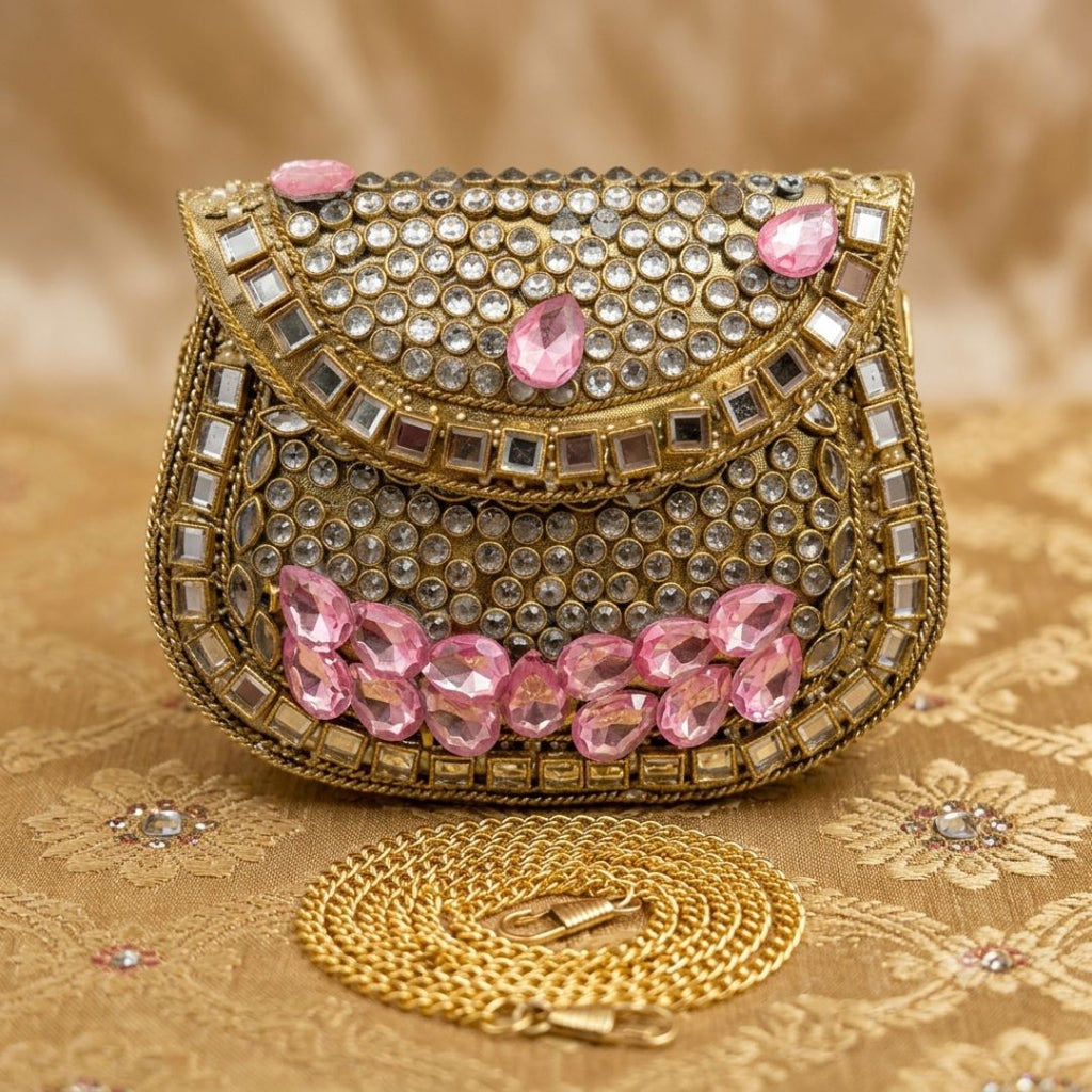 Kundan Mini Clucth - 30