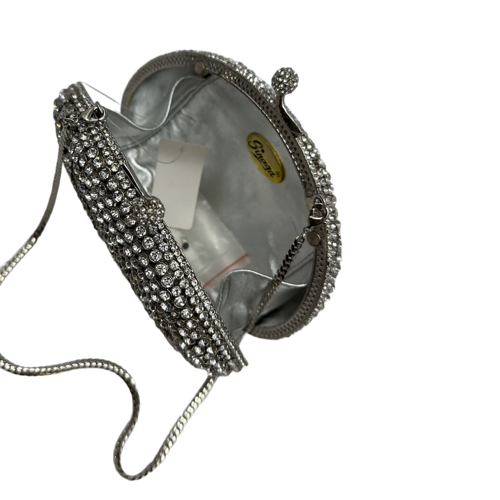 Silver Bean Clutch