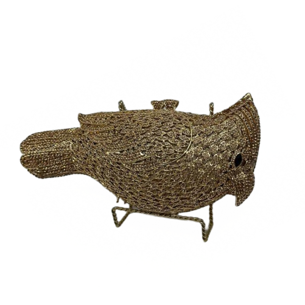 Gold Bird Clutch