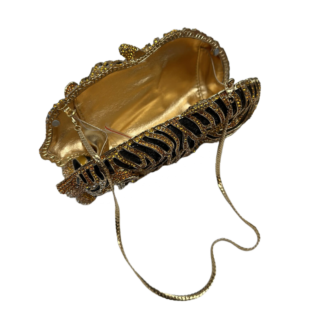 Tiger Shaped Clutch