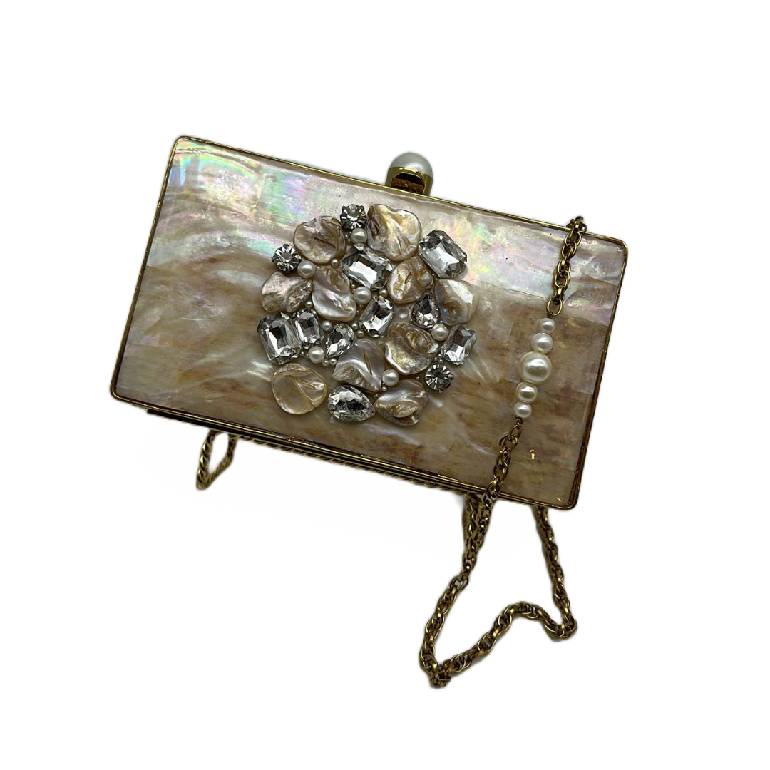 Vintage Pearl Clutch