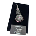 American Diamond Pink Droplet Jhomer