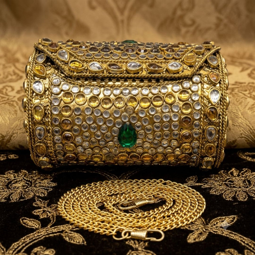 Kundan Mini Clucth - 32
