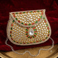 Kundan Mini Clucth - 34