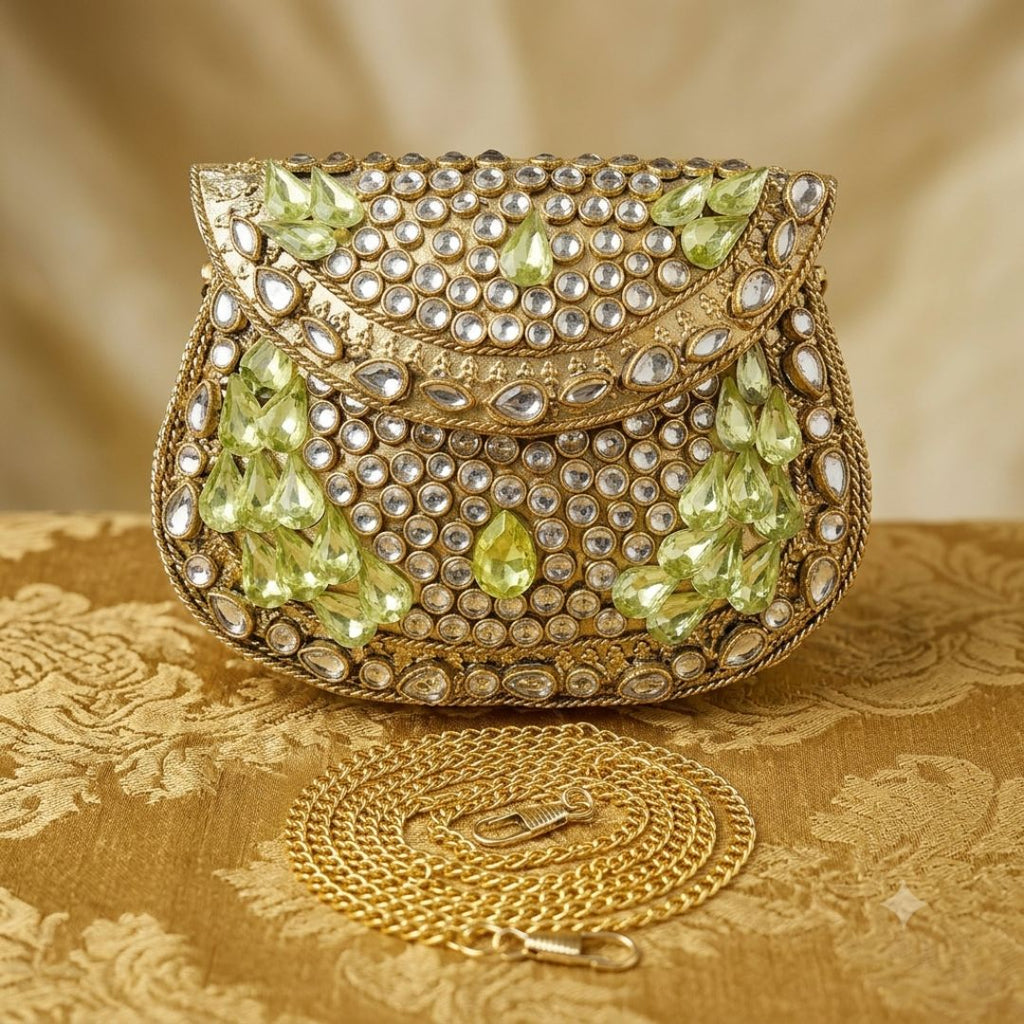 Kundan Mini Clucth - 33