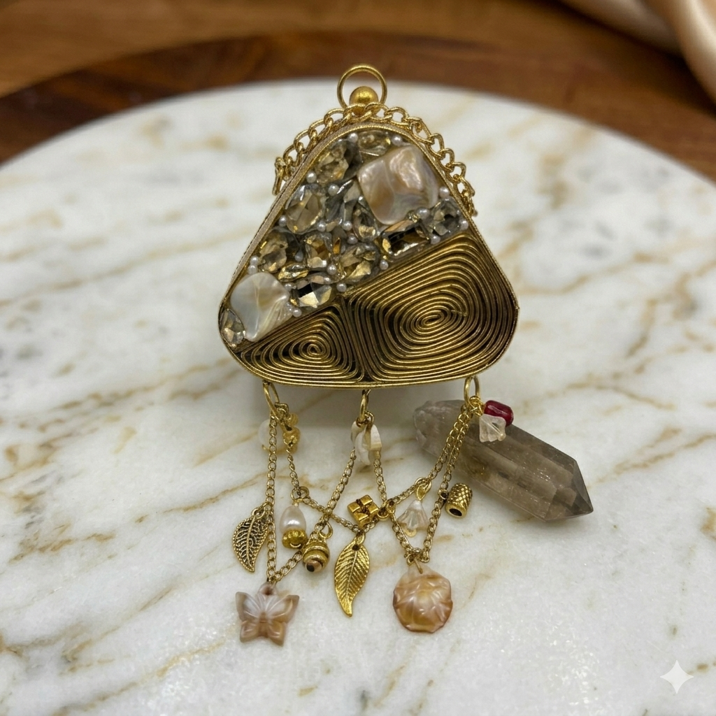 Kundan Mini Clucth - 2