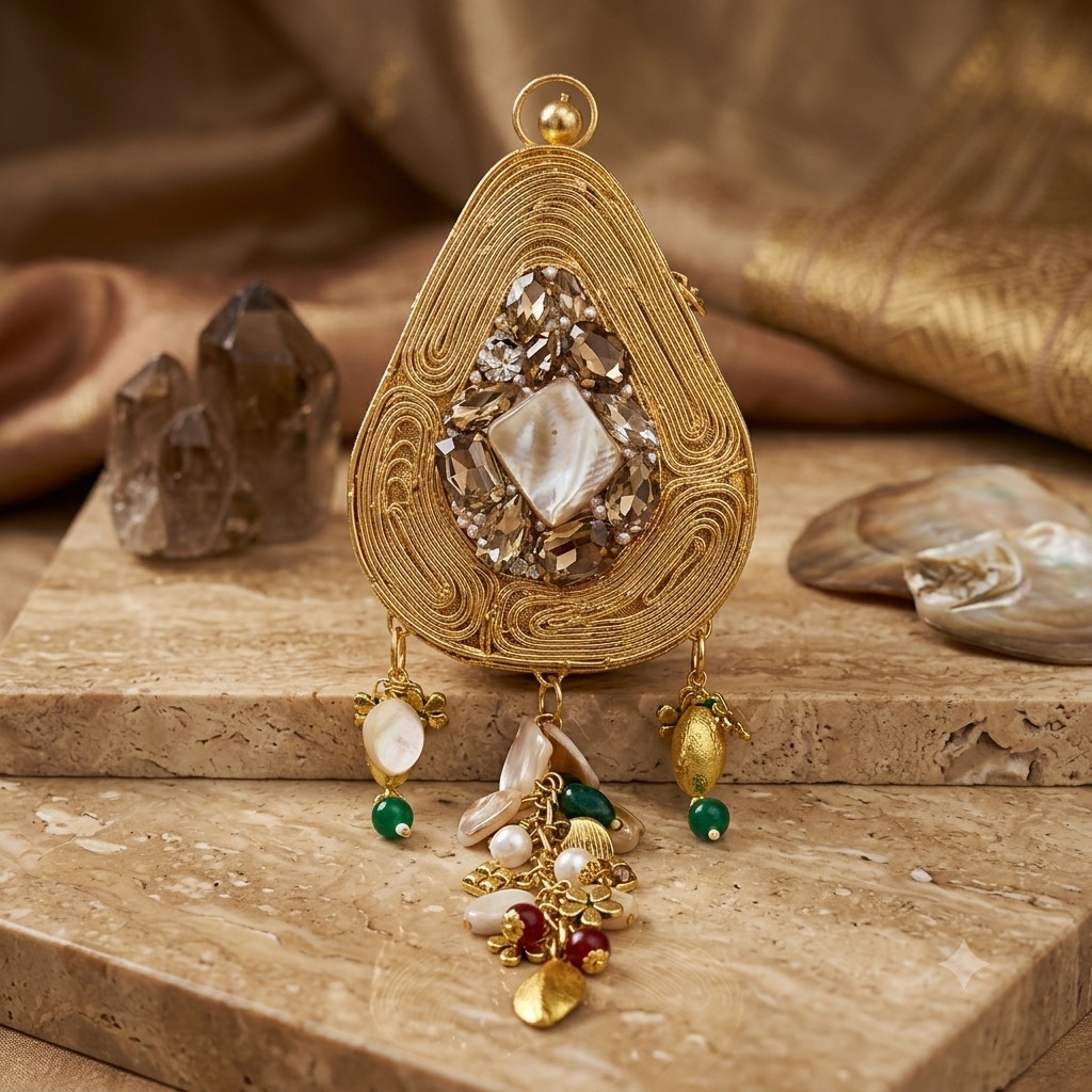 Kundan Mini Clucth - 19