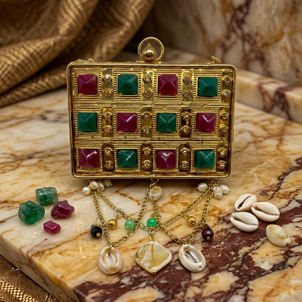 Kundan Mini Clucth - 18