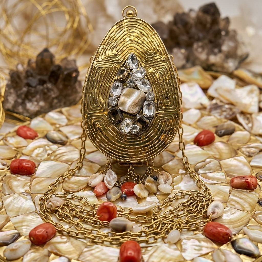 Kundan Mini Clucth - 22