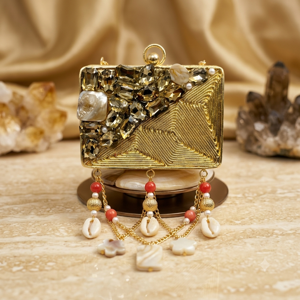 Kundan Mini Clucth - 18