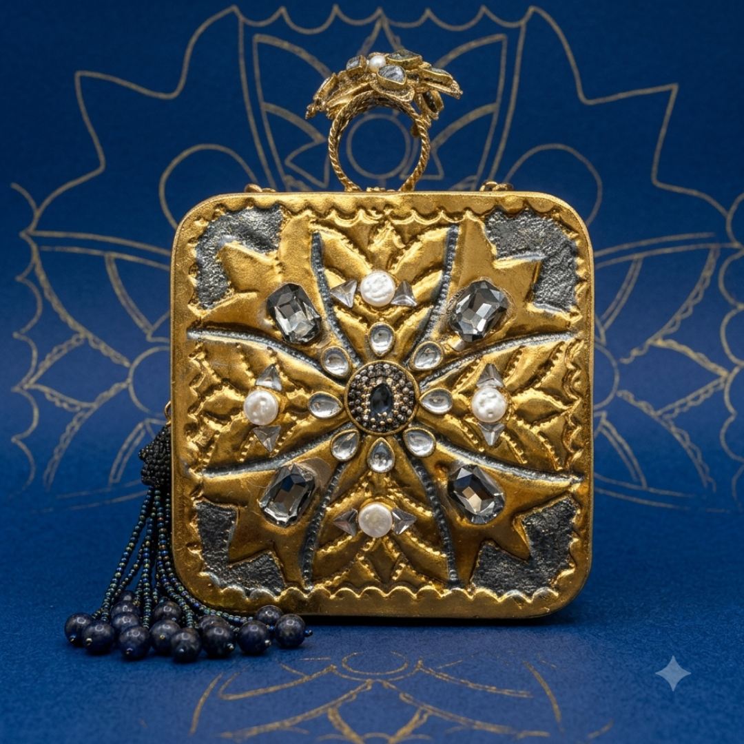 Kundan Mini Clucth - 51