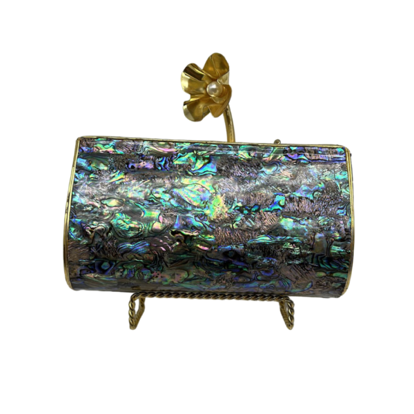 Purple Rectangle Clutch