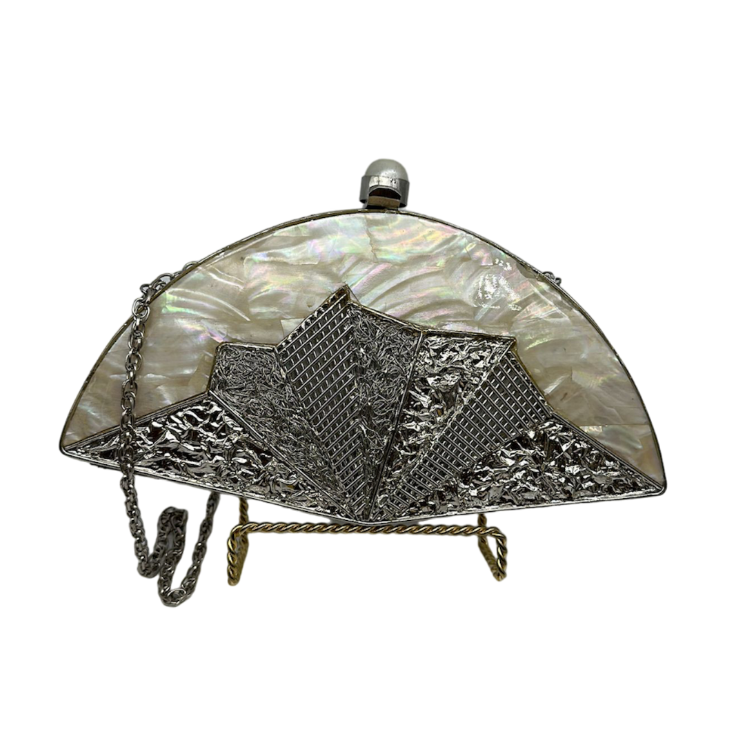 Silver Pankh Divine Clutch