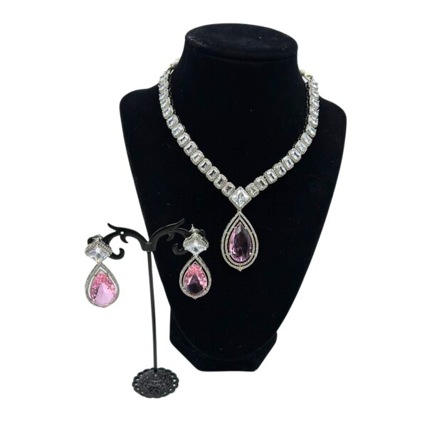 American Diamonds Droplets Style Set