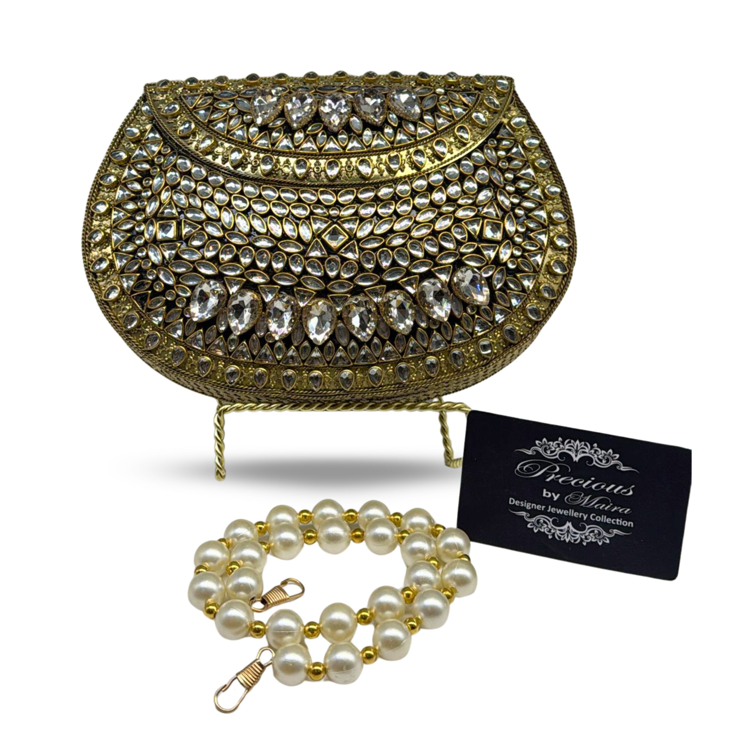 Kundan Kalash Clutch